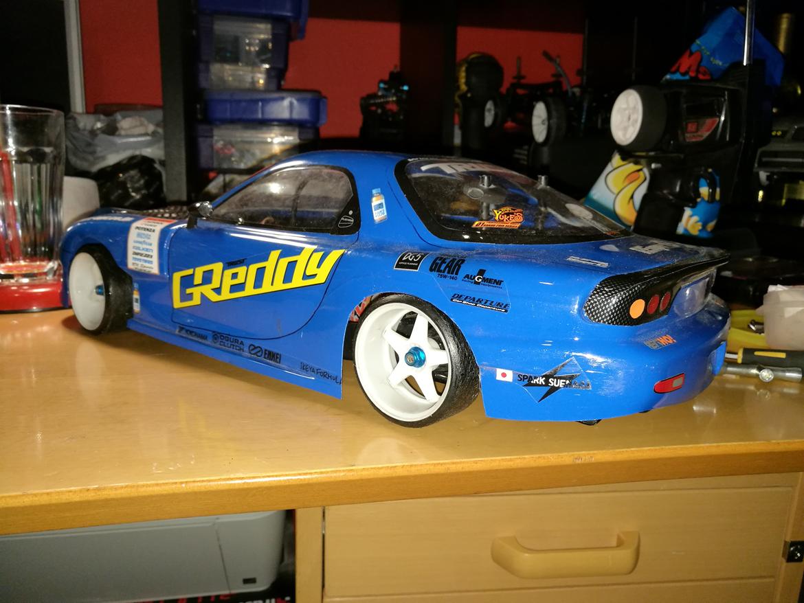 Bil Tamiya tt01 RX7 billede 3