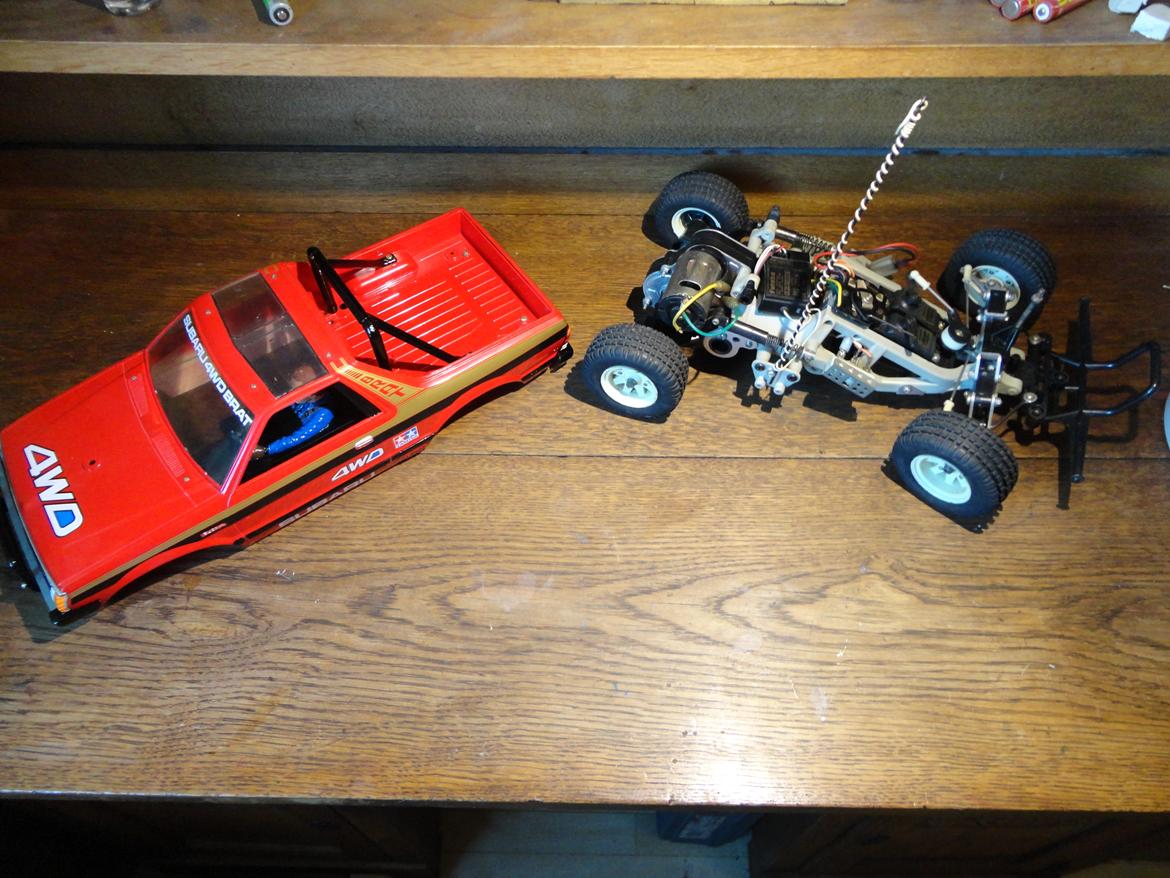 Bil Tamiya Subaru Brat (58038) billede 25