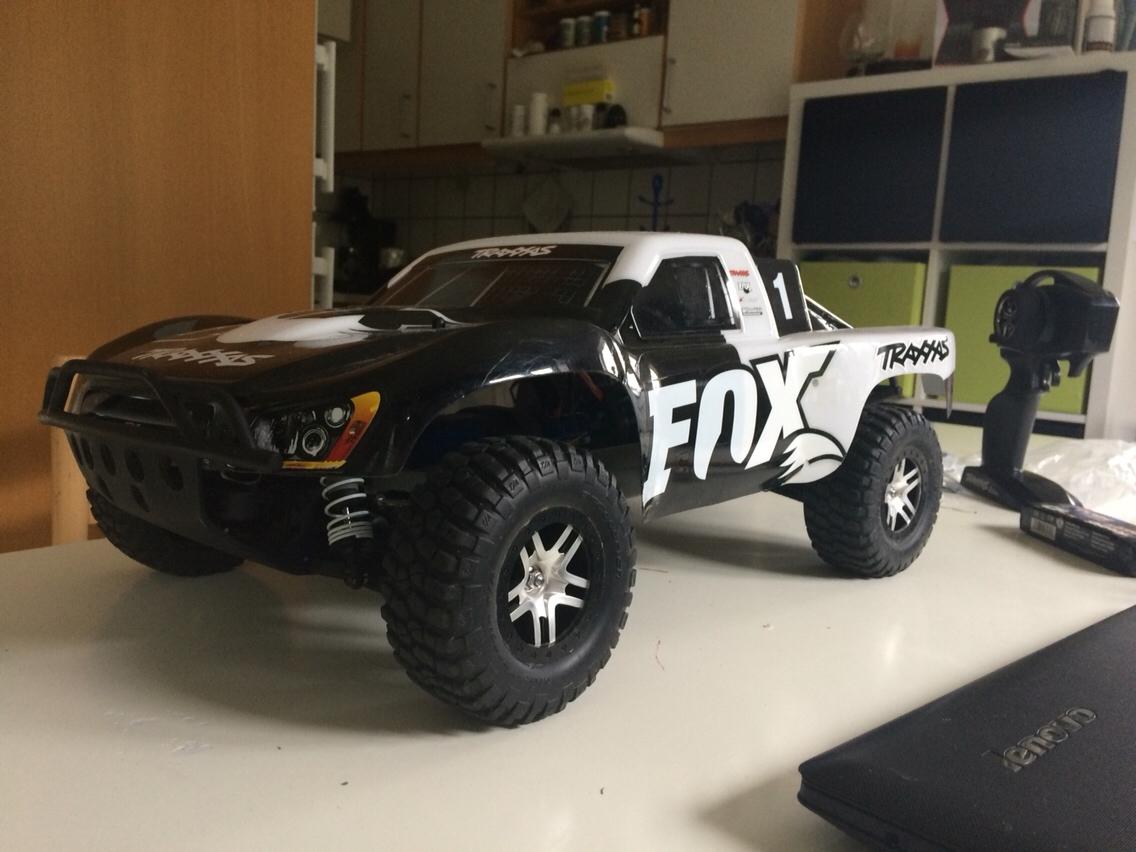 Bil Traxxas Slash 4x4 TSM Fox Edition billede 4