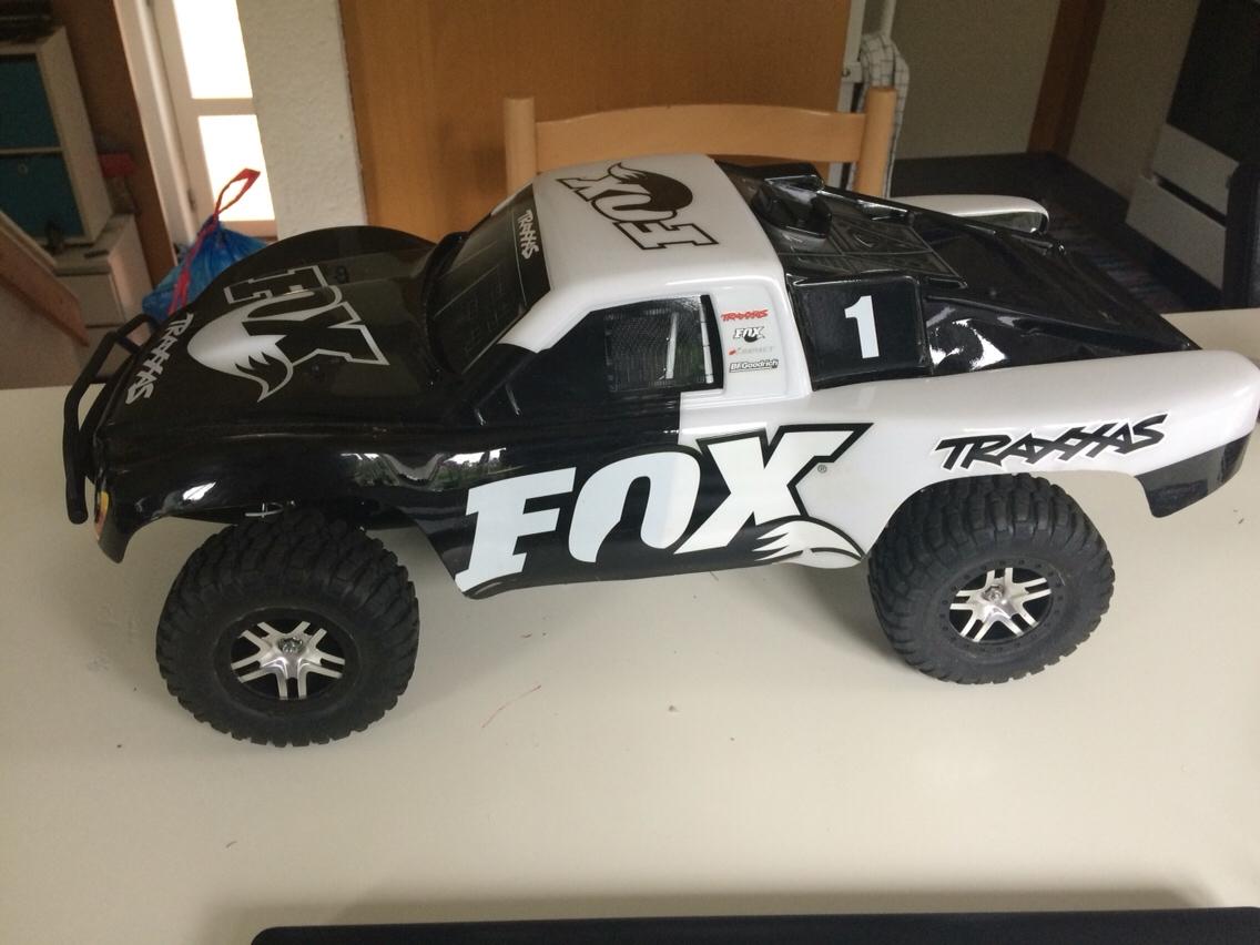 Bil Traxxas Slash 4x4 TSM Fox Edition billede 5
