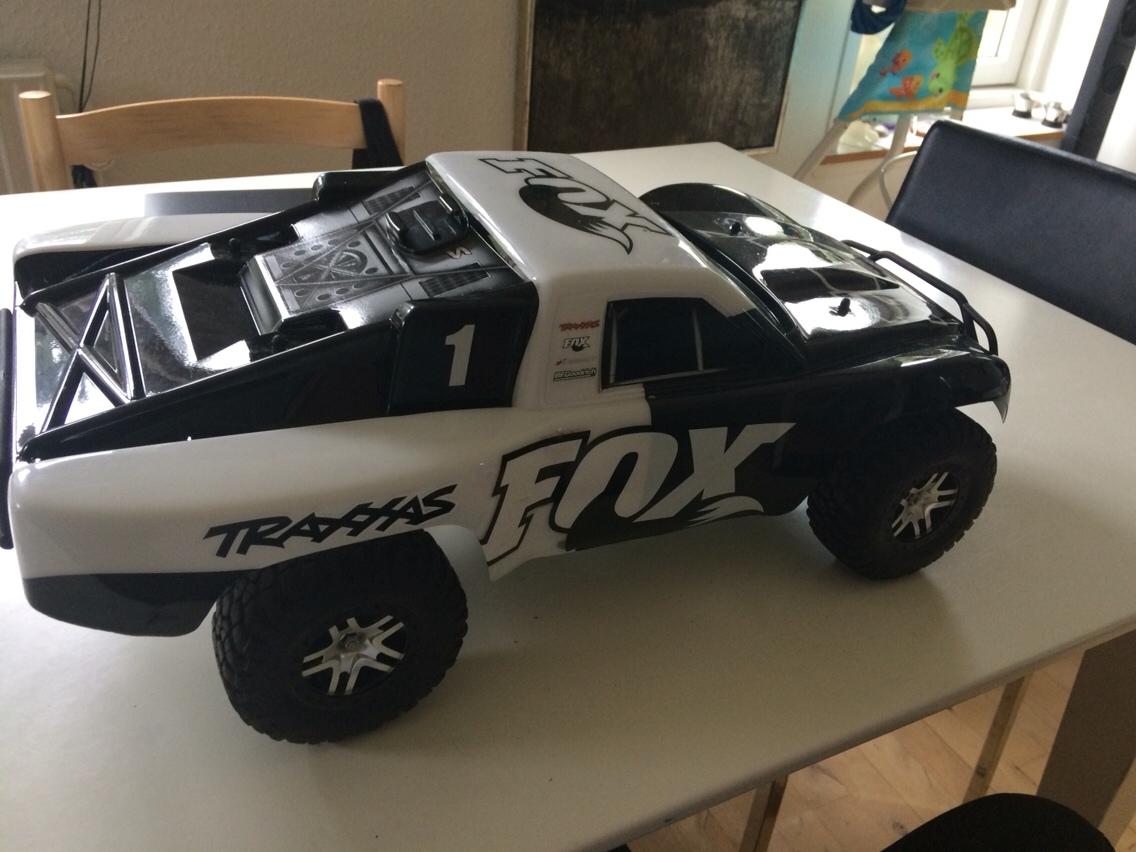 Bil Traxxas Slash 4x4 TSM Fox Edition billede 7