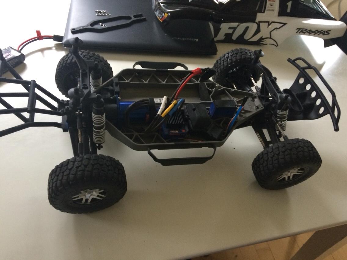 Bil Traxxas Slash 4x4 TSM Fox Edition billede 10
