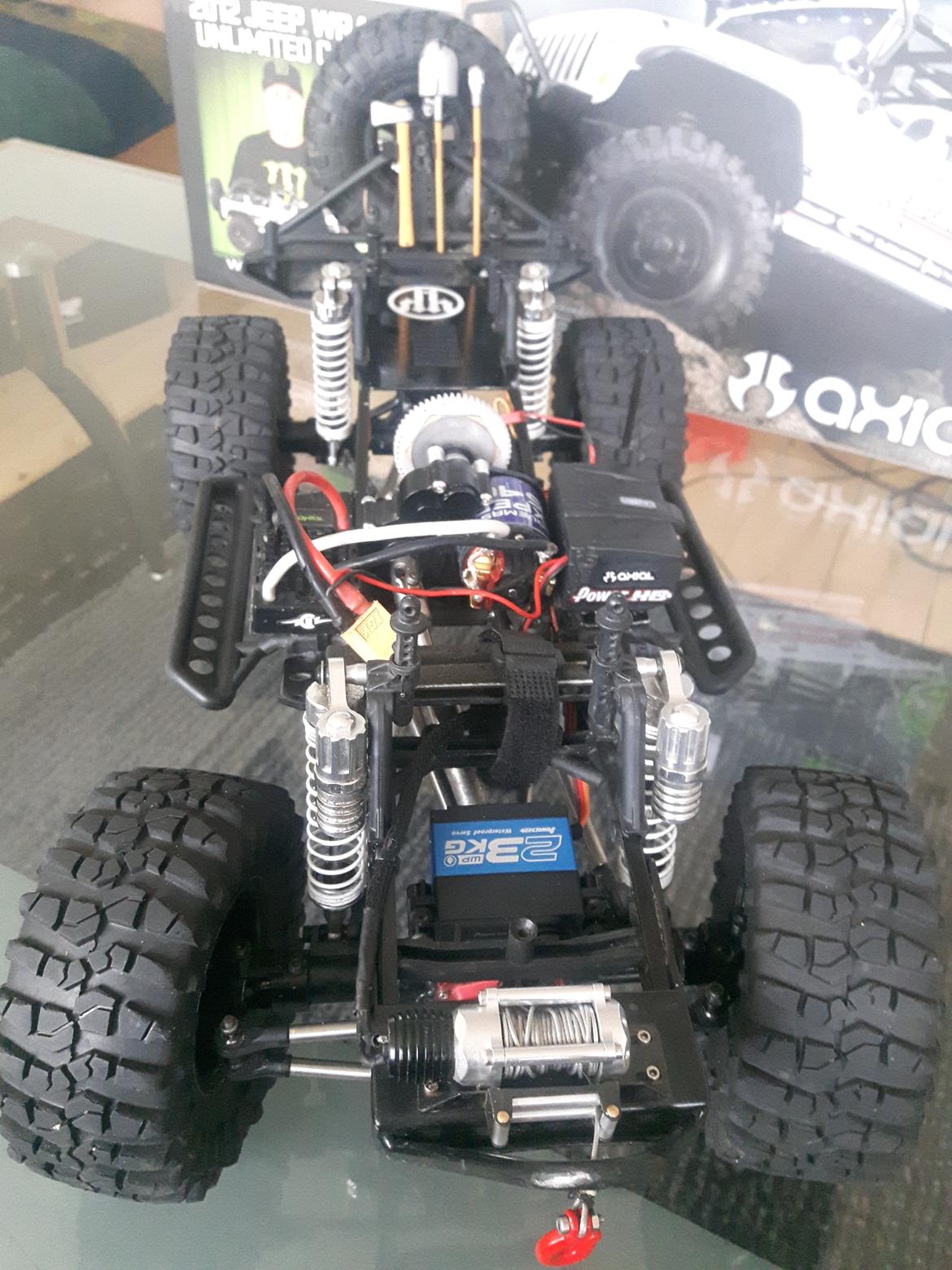 Truck Axial scx10 2012 Jeep Wrangler C/R billede 6