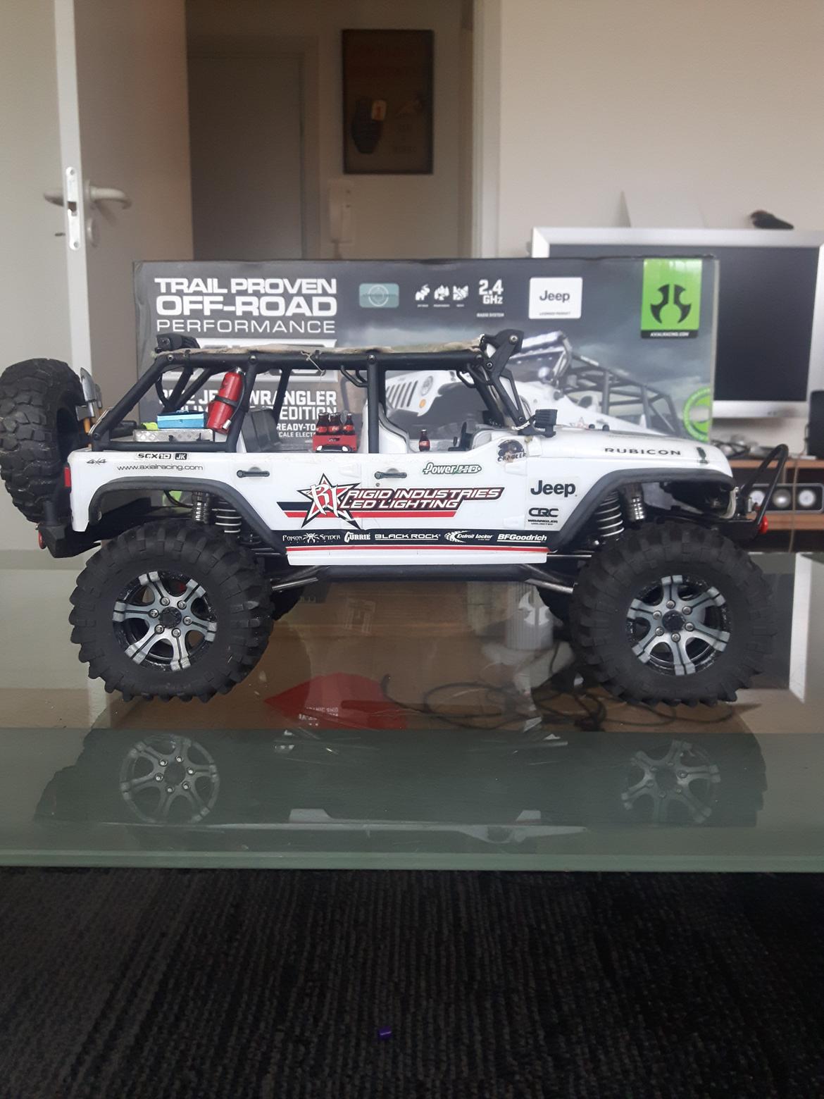 Truck Axial scx10 2012 Jeep Wrangler C/R billede 4