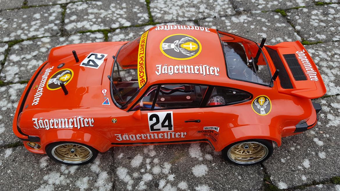 Bil Tamiya Porsche 934 TA02SW (40 års jubilæumsudgave) billede 5