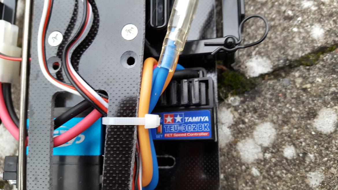 Bil Tamiya Porsche 934 TA02SW (40 års jubilæumsudgave) - Tamiya TEU302BK esc. billede 9