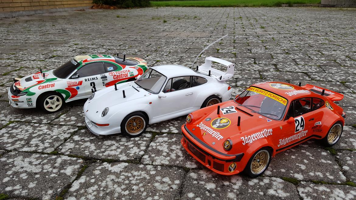 Bil Tamiya Porsche 934 TA02SW (40 års jubilæumsudgave) - Spirende TA02 samling... billede 13