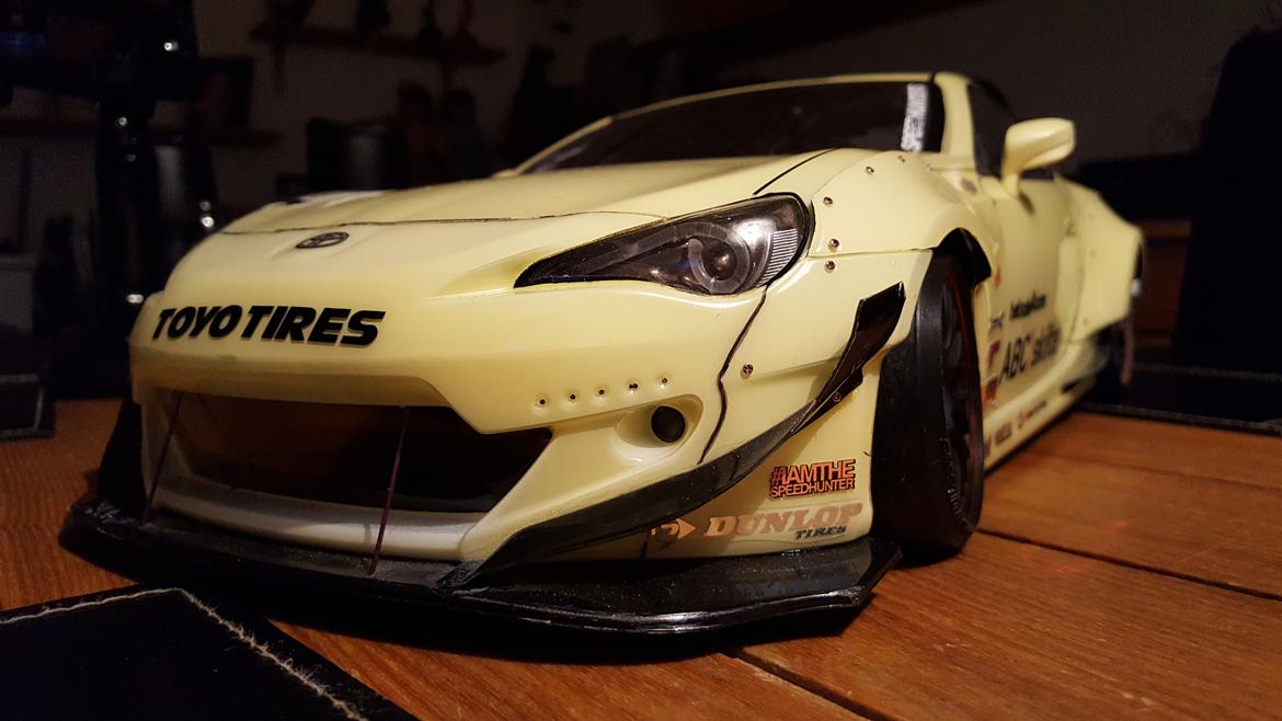 Bil tamiya ta05 vdf gold "viola" billede 5