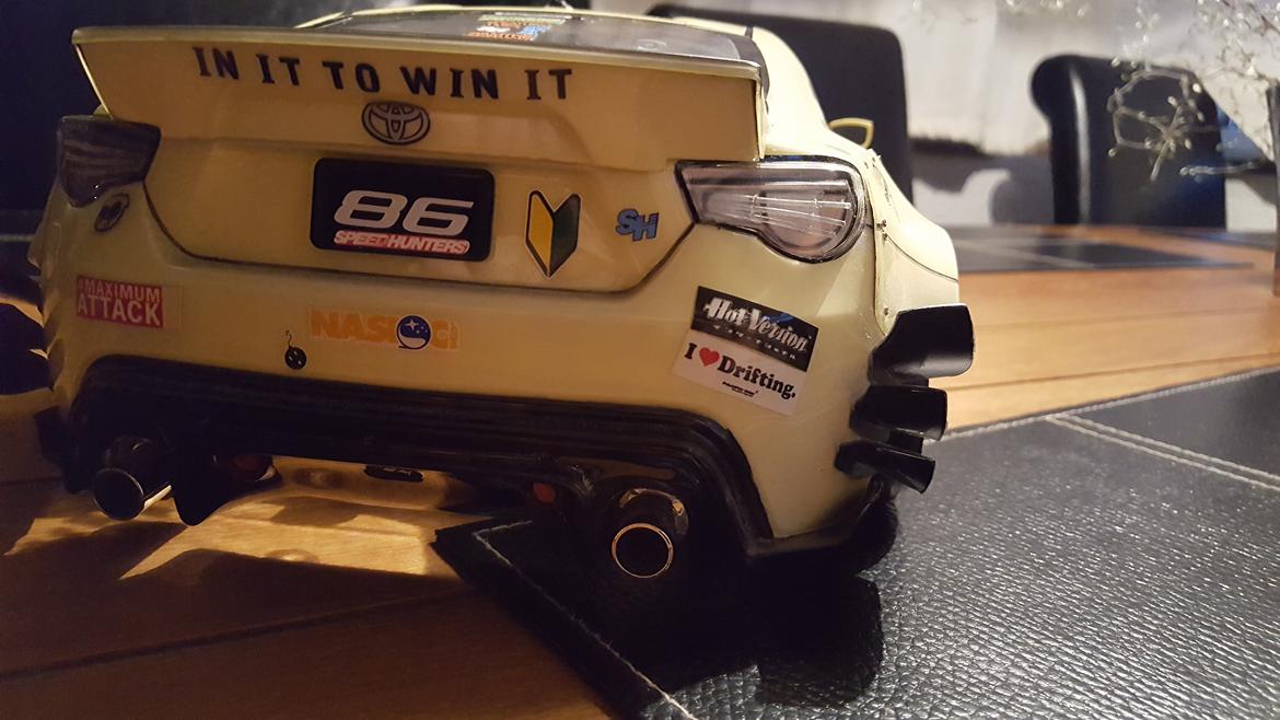 Bil tamiya ta05 vdf gold "viola" billede 6