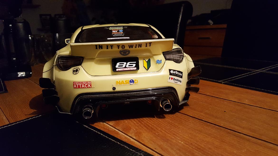 Bil tamiya ta05 vdf gold "viola" billede 12