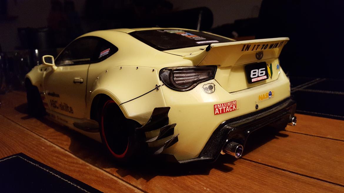 Bil tamiya ta05 vdf gold "viola" billede 13