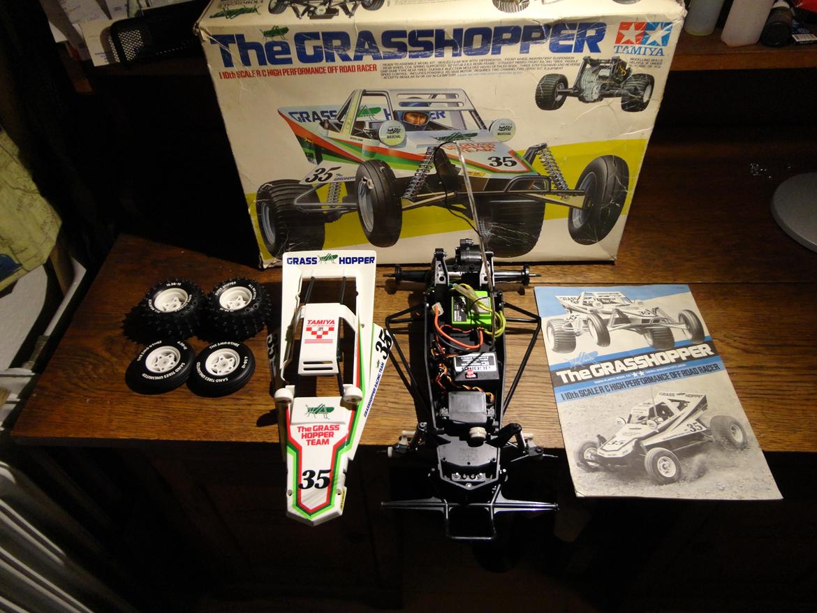 Bil Tamiya Grasshopper (58043) billede 2