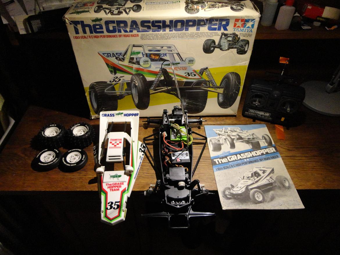 Bil Tamiya Grasshopper (58043) billede 4