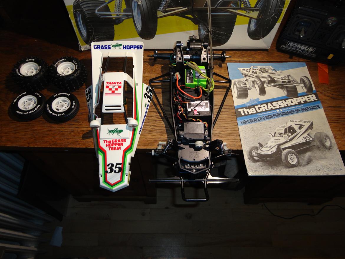 Bil Tamiya Grasshopper (58043) billede 6
