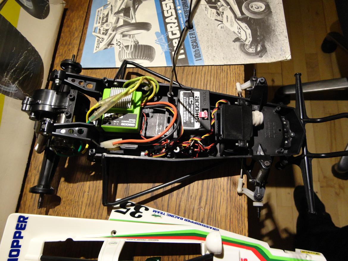 Bil Tamiya Grasshopper (58043) billede 3
