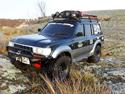 Off-Roader Axial scx10 II Toyota Land Cruiser 80 "skrottet"