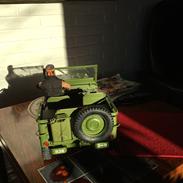 Bil STOR. 1-6 Willys jeep. 1/4ton. 1944