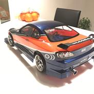 Bil HPI RS4 Sport 3 flux Falken Tire Porsche 911