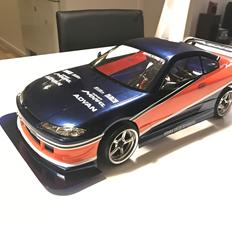 Bil HPI RS4 Sport 3 flux Falken Tire Porsche 911