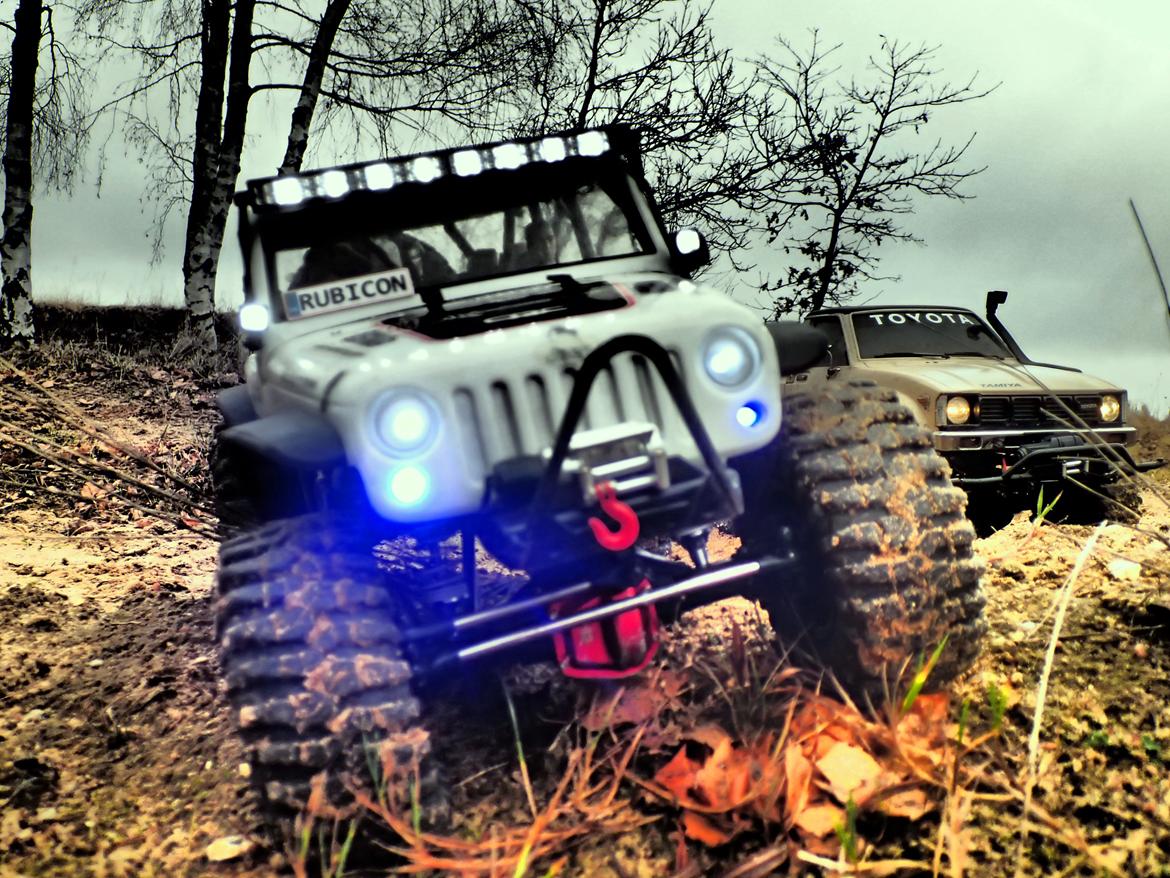 Truck Axial scx10 2012 Jeep Wrangler C/R billede 39