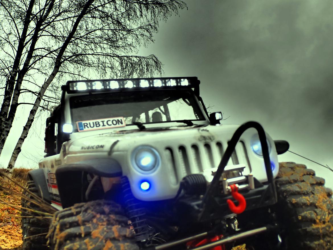 Truck Axial scx10 2012 Jeep Wrangler C/R billede 1