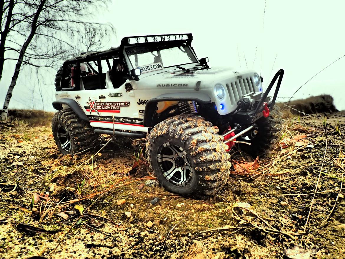 Truck Axial scx10 2012 Jeep Wrangler C/R billede 40