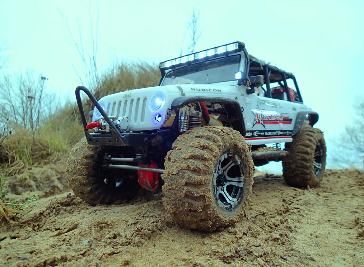 Truck Axial scx10 2012 Jeep Wrangler C/R billede 2
