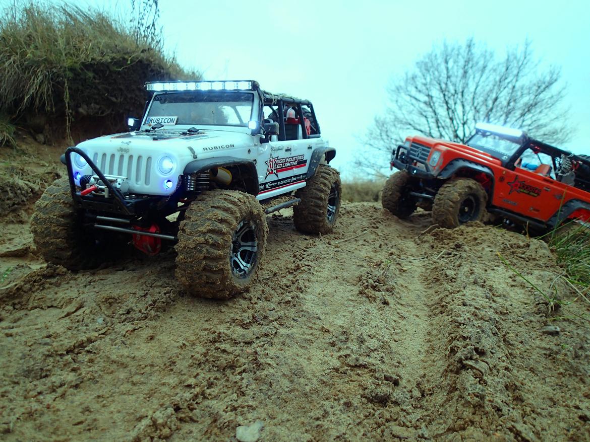 Truck Axial scx10 2012 Jeep Wrangler C/R billede 41