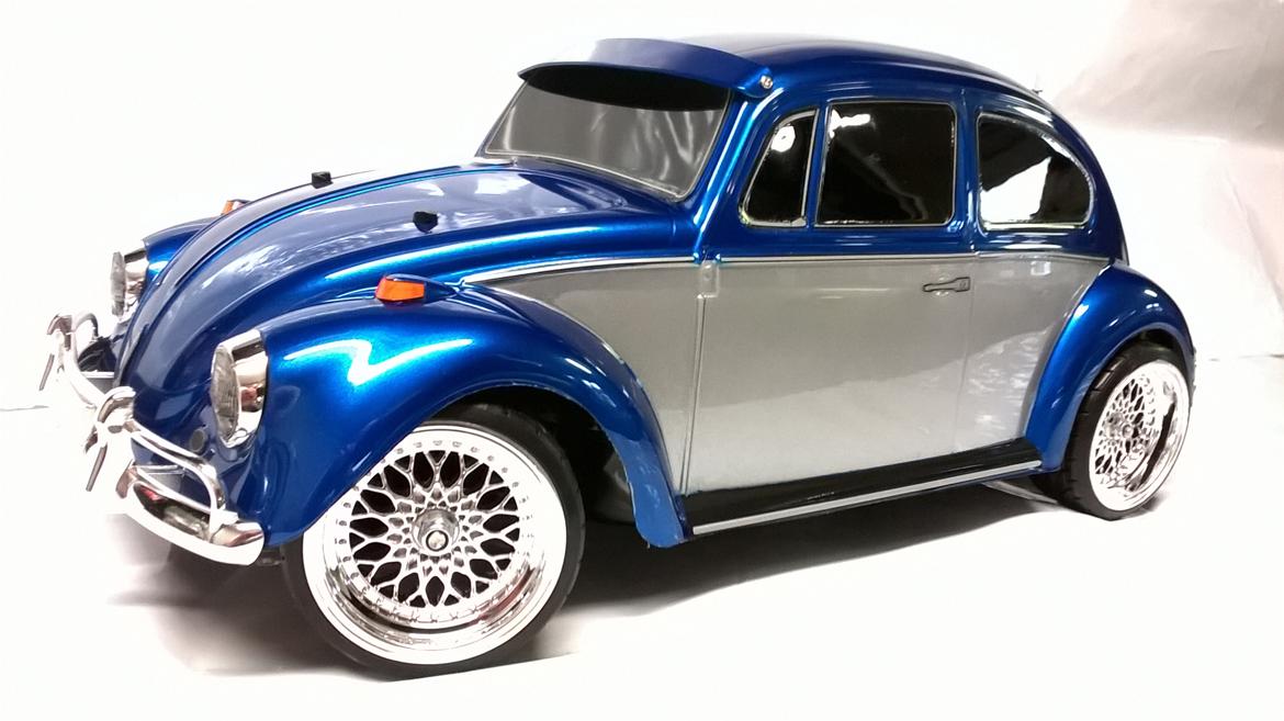 Bil Tamiya M-06L Beetle (Solgt) - Faldt lige over 4syk. BBS fælge til den billede 5