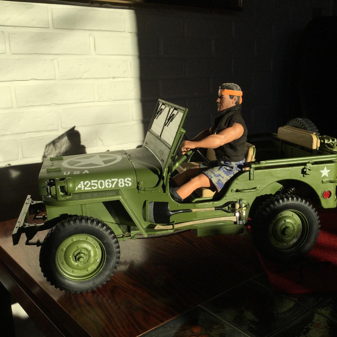 Bil STOR. 1-6        Willys jeep. 1/4ton.  1944 billede 2