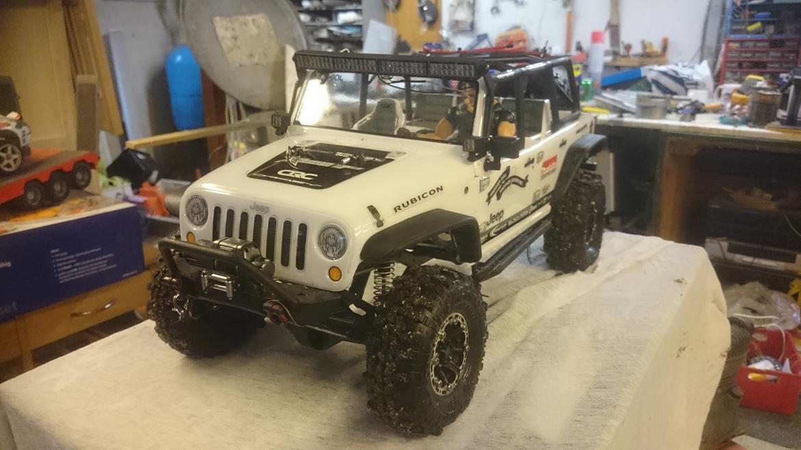 Off-Roader Axial SCX 10 Jeep Wrangler Unlimited C/R edition. billede 3