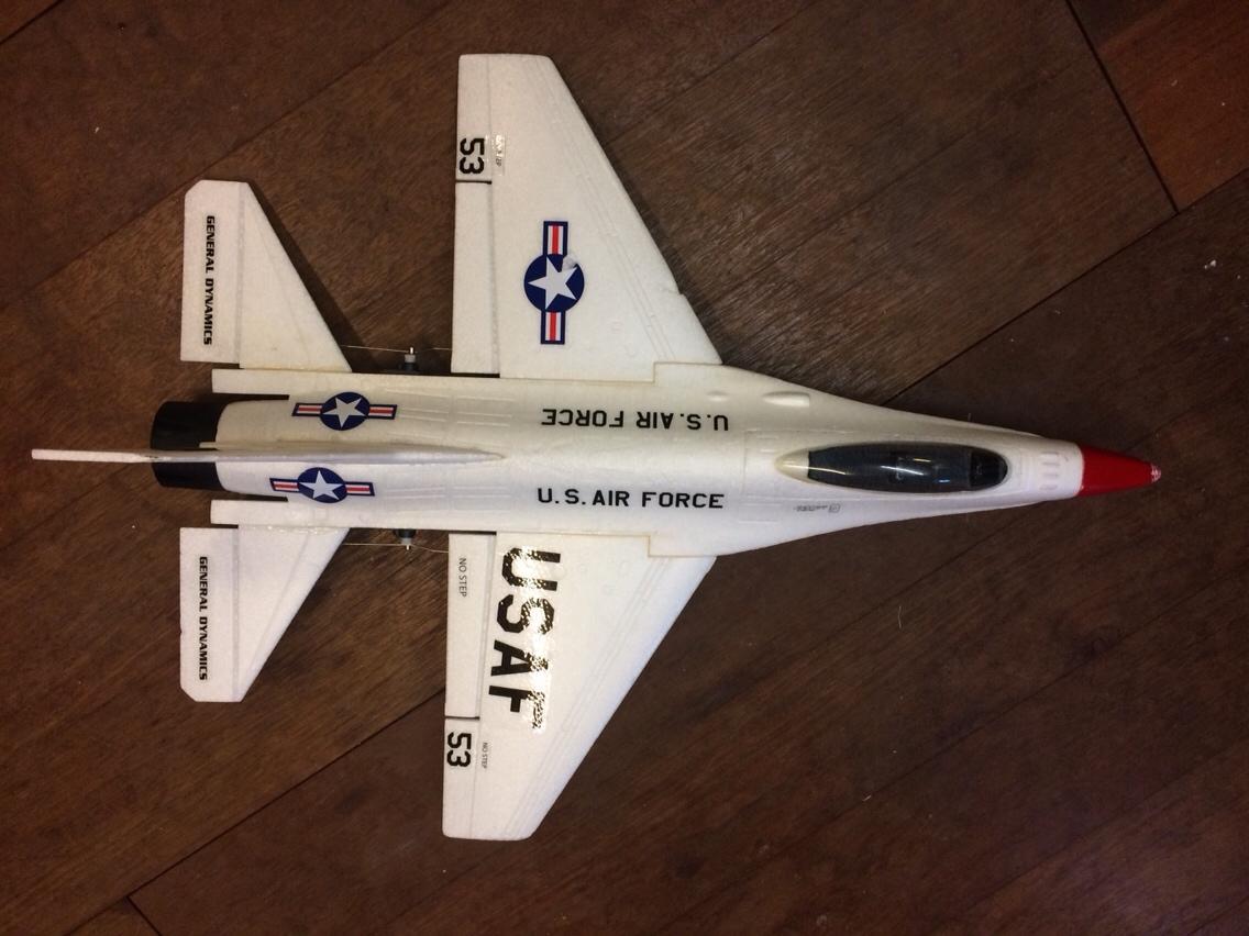 Fly Mini F-16 50 mm EDF fan - Uden bomber billede 5