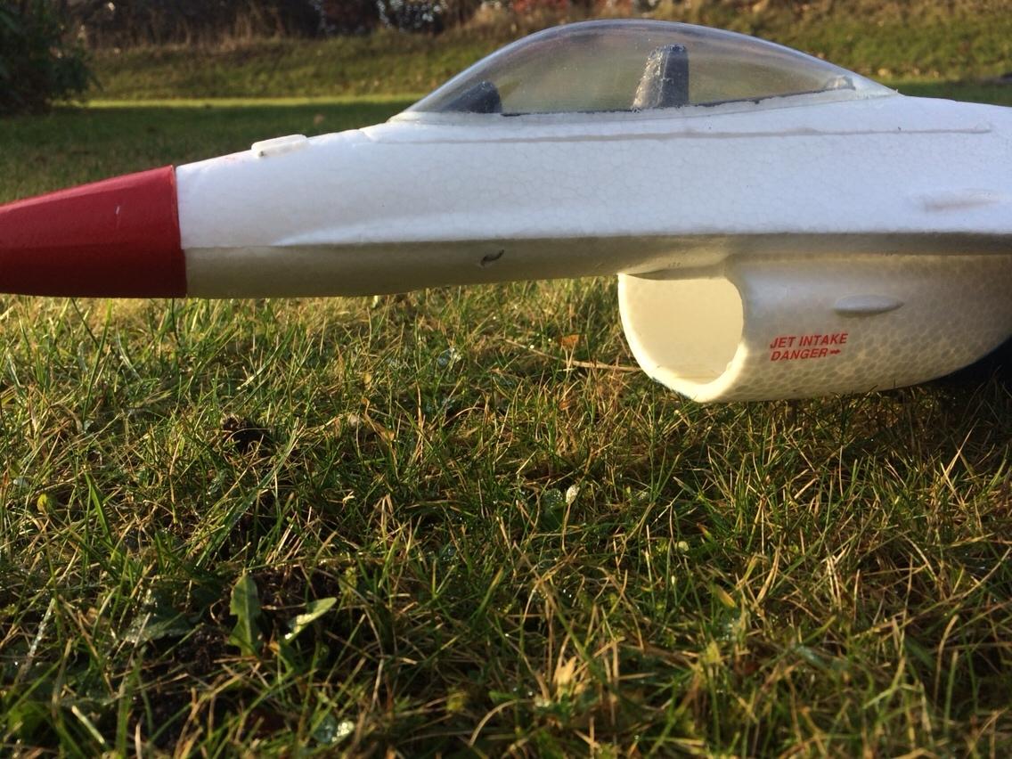 Fly Mini F-16 50 mm EDF fan - Klar canopy (købt på ebay) billede 11