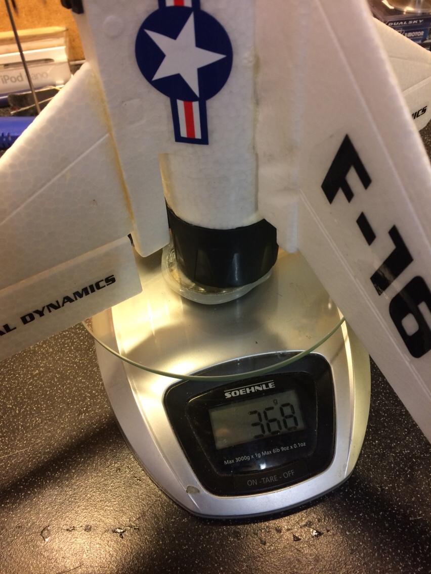 Fly Mini F-16 50 mm EDF fan billede 15