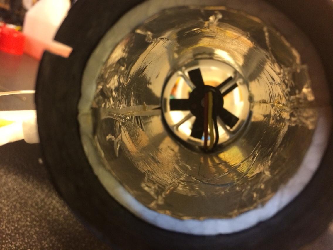 Fly Mini F-16 50 mm EDF fan - Afgangs rør  billede 18