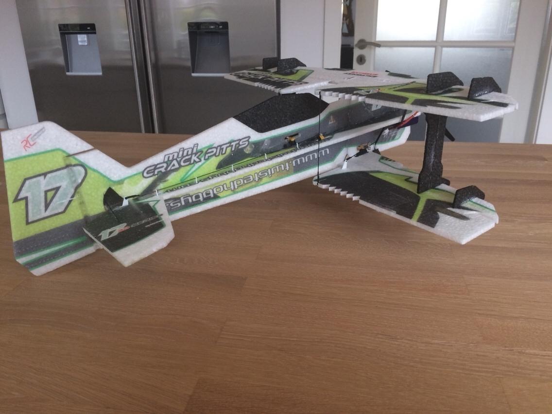 Fly Crack Pitts Mini - Fine farver billede 5