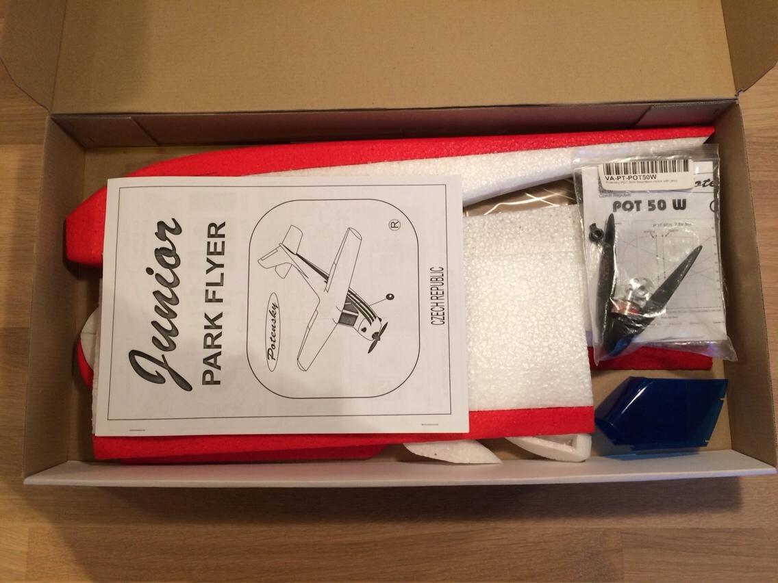 Fly Junior version 2 - Kassen den kom i billede 9