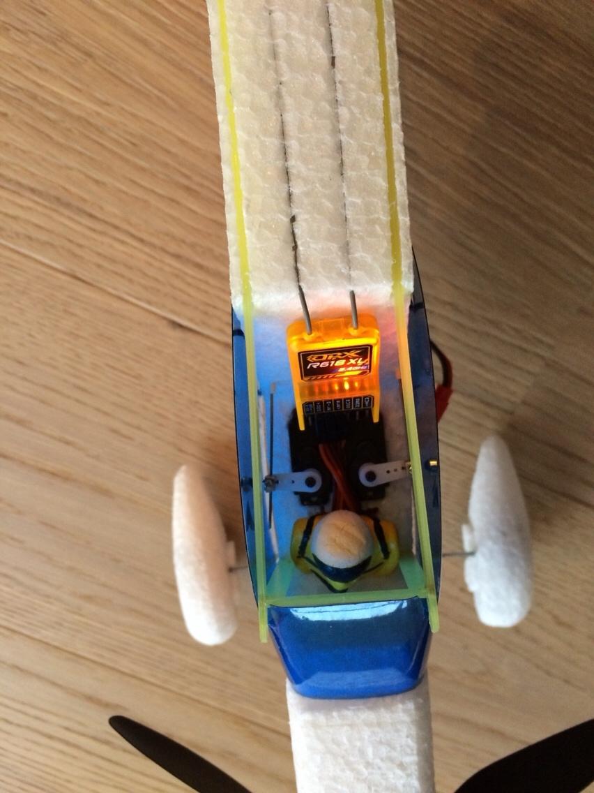 Fly Junior version 2 - Modtager og RC udstyr billede 25