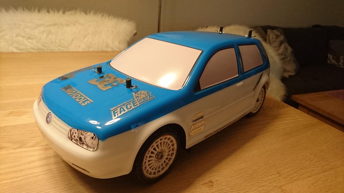 Bil Tamiya Xv01 Vw Golf 4 billede 1