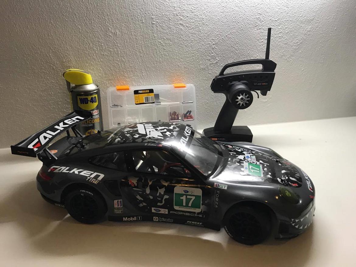 Bil HPI RS4 Sport 3 flux Falken Tire Porsche 911 billede 11