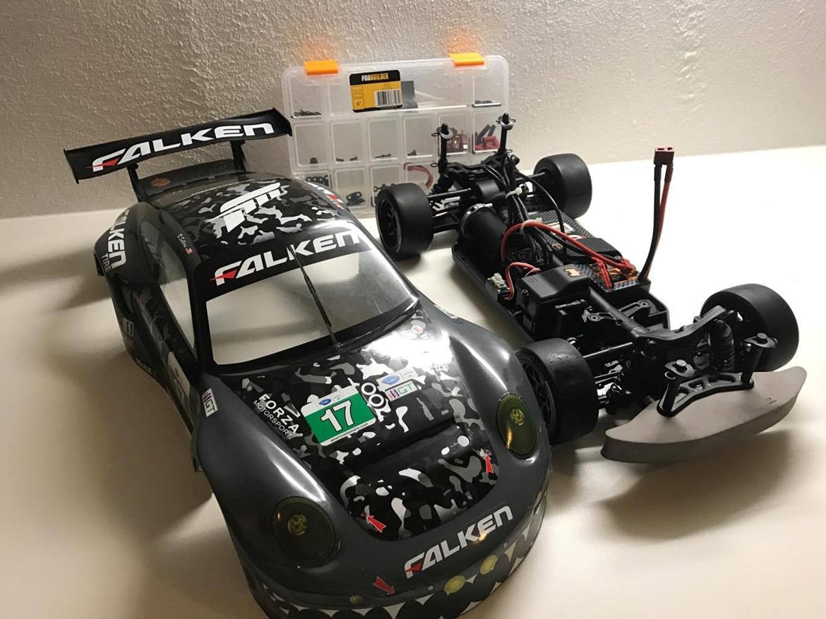 Bil HPI RS4 Sport 3 flux Falken Tire Porsche 911 billede 5