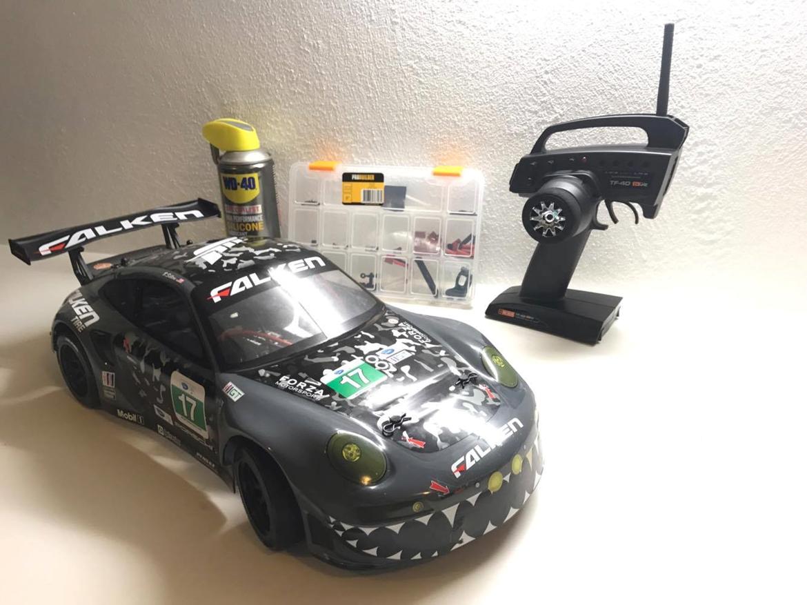 Bil HPI RS4 Sport 3 flux Falken Tire Porsche 911 billede 12