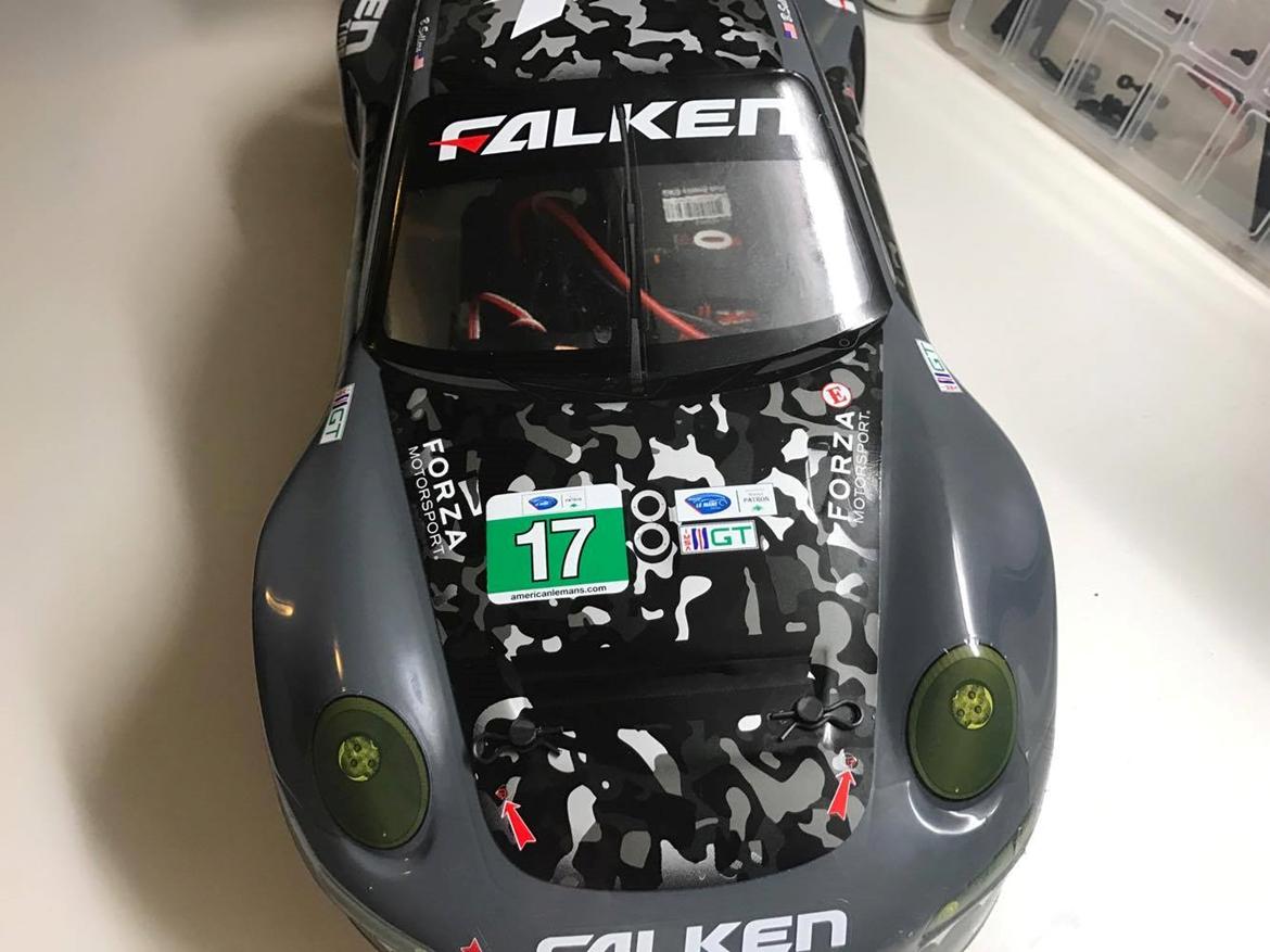 Bil HPI RS4 Sport 3 flux Falken Tire Porsche 911 billede 15