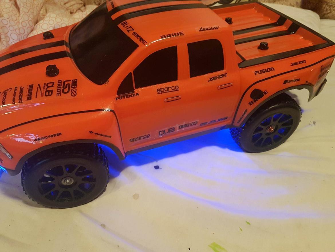 Bil Traxxas Slash 4x4 TSM Yakuza boss 220a 6S billede 2