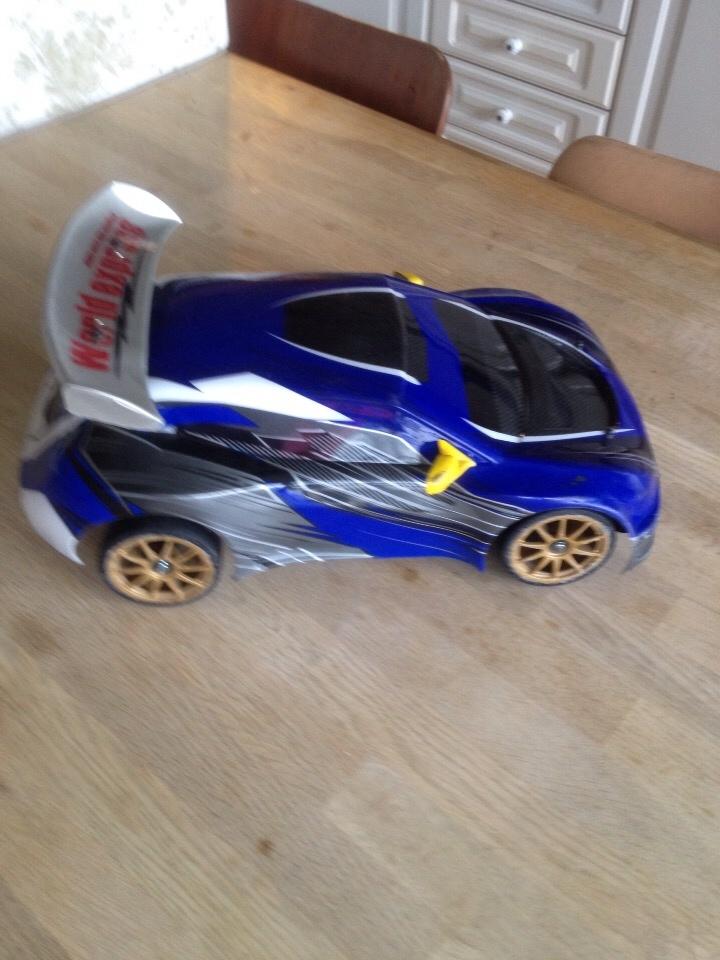 Bil Traxxas rally 1/16 billede 1