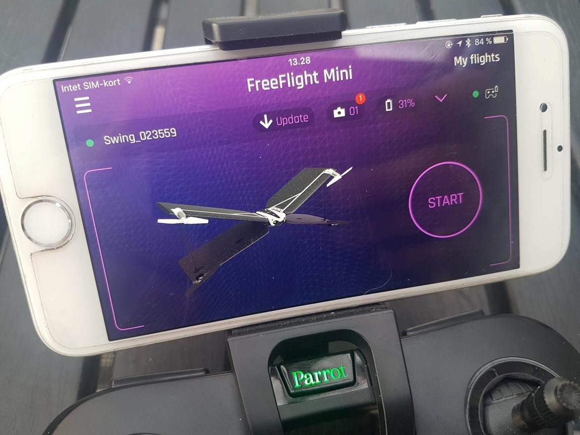 Multirotor Parrot Swing billede 18