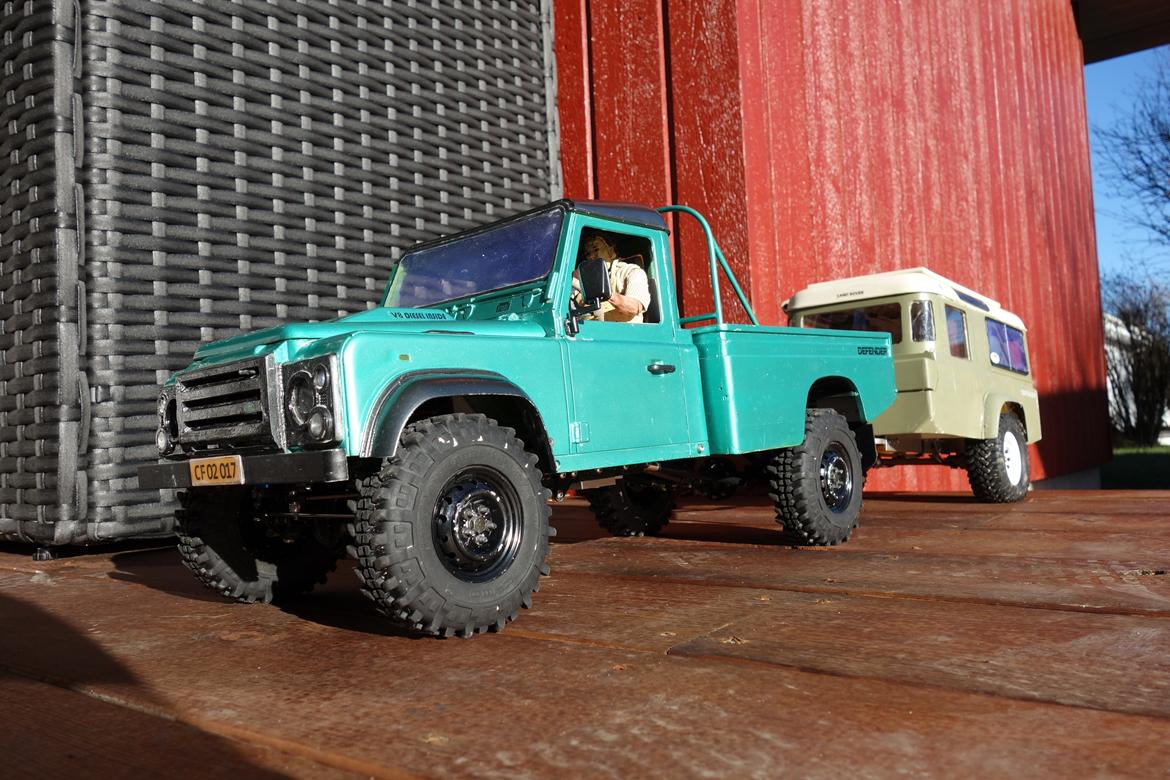 Off-Roader Land Rover Pickup D110" high capacity  "ophugget" billede 2