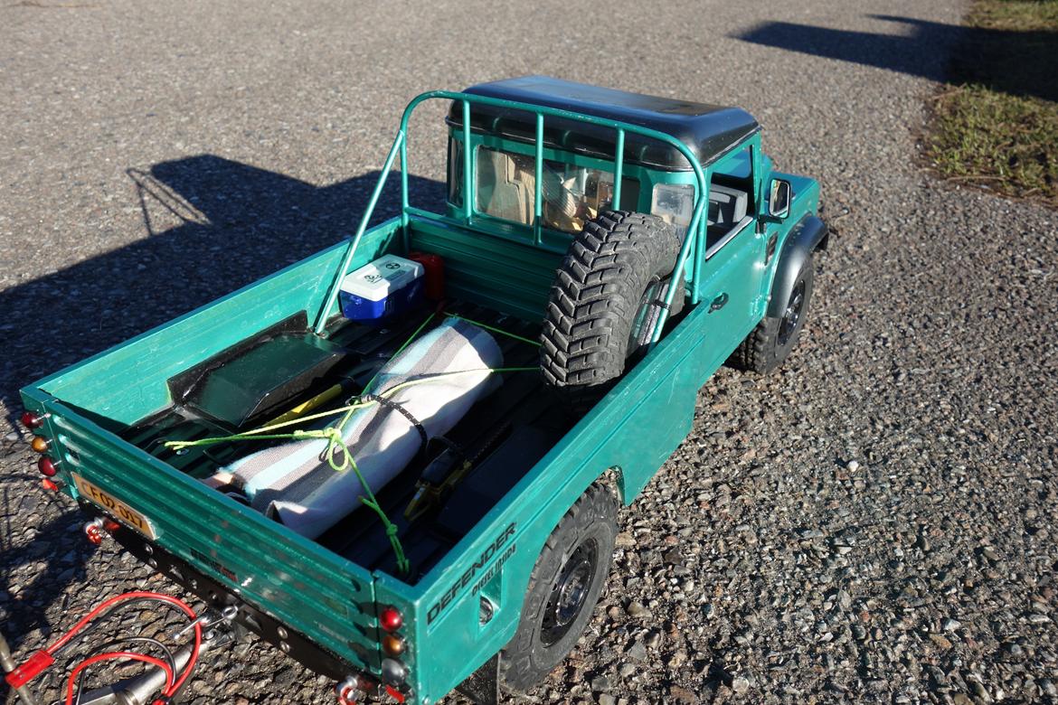 Off-Roader Land Rover Pickup D110" high capacity  "ophugget" billede 8