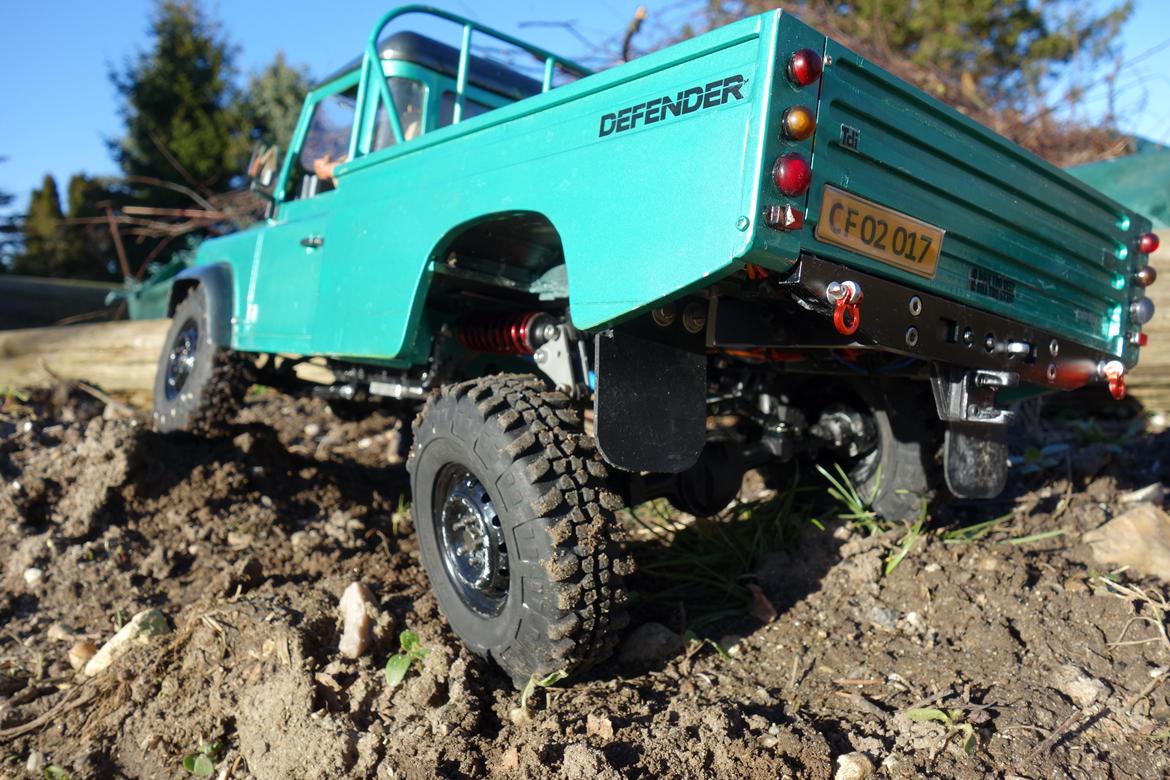 Off-Roader Land Rover Pickup D110" high capacity  "ophugget" billede 13