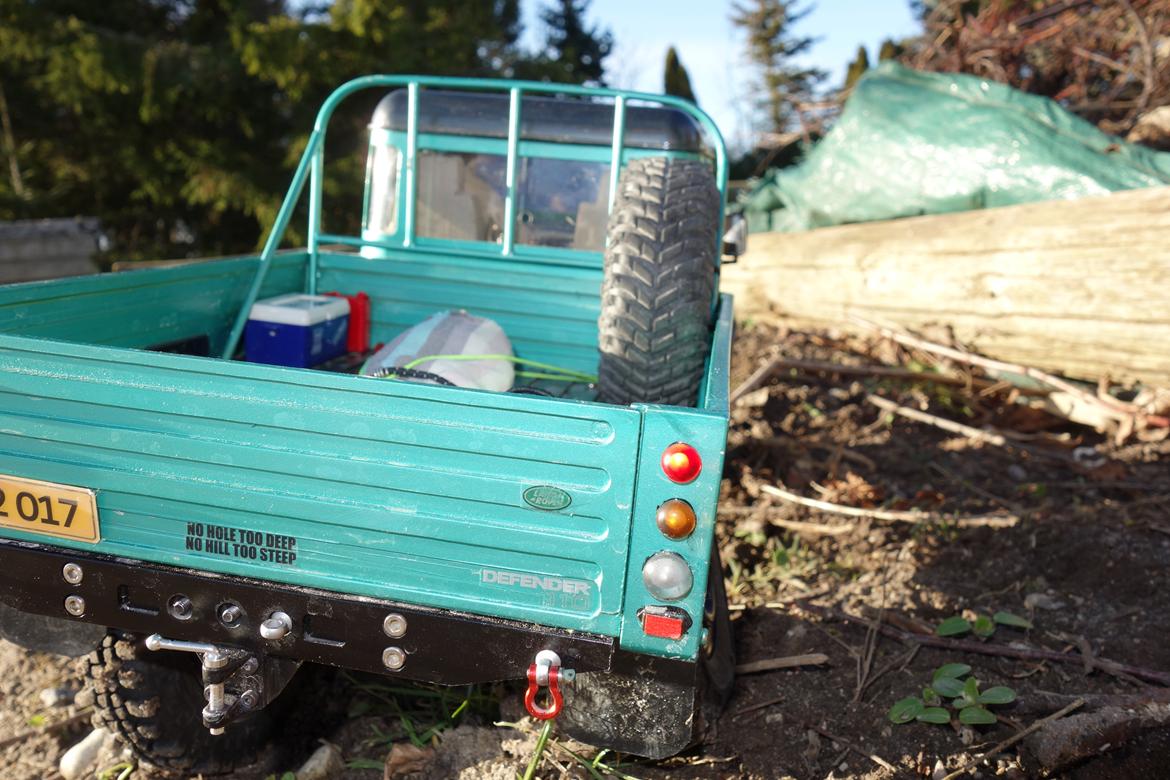 Off-Roader Land Rover Pickup D110" high capacity  "ophugget" billede 14